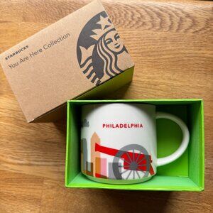 Starbucks You Are Here Collection Philadelphia Mug NIB